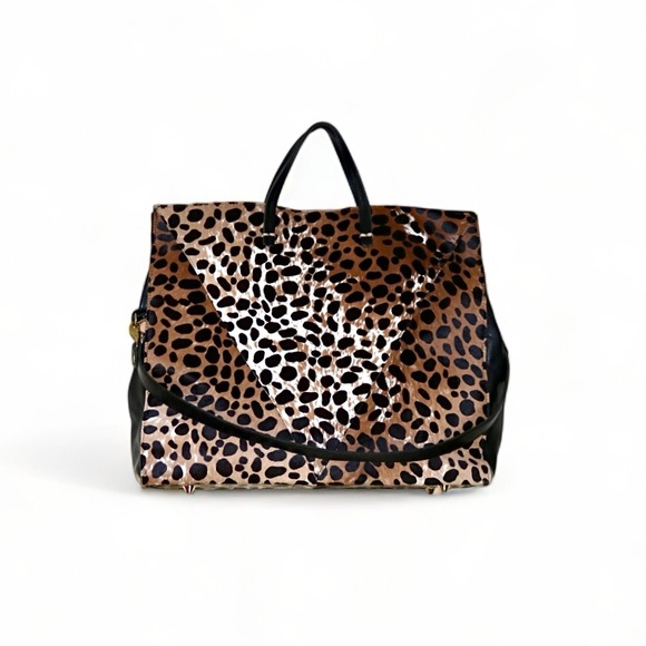 Clare V Handbags - SOLD! ❤️ Clare V. Simple V Tote Bag in Leopard